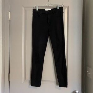 Abercrombie & Fitch High Rise - Ultra Skinny Jeans - HEMMED